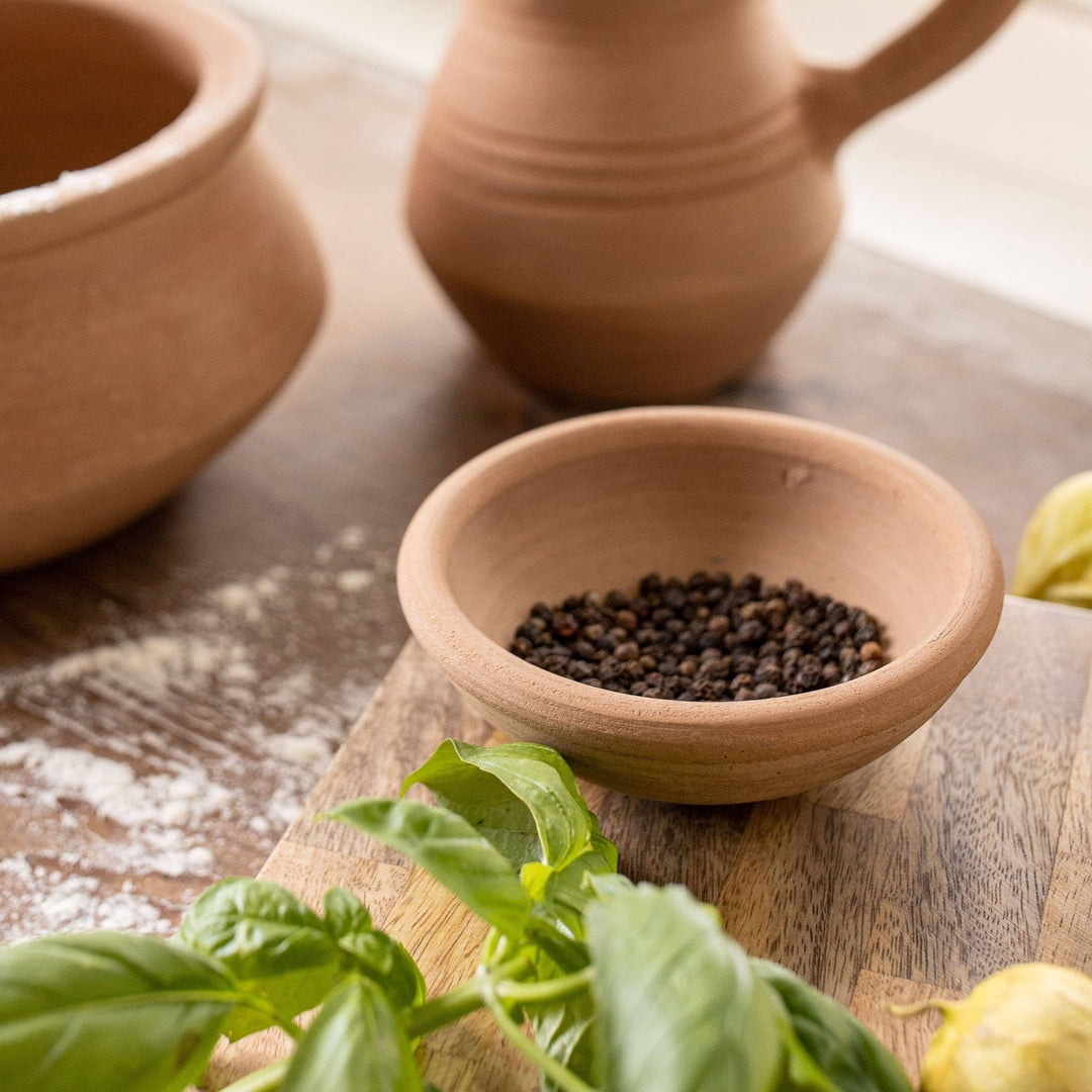 Ezekiel Natural Terracotta Serving Bowl