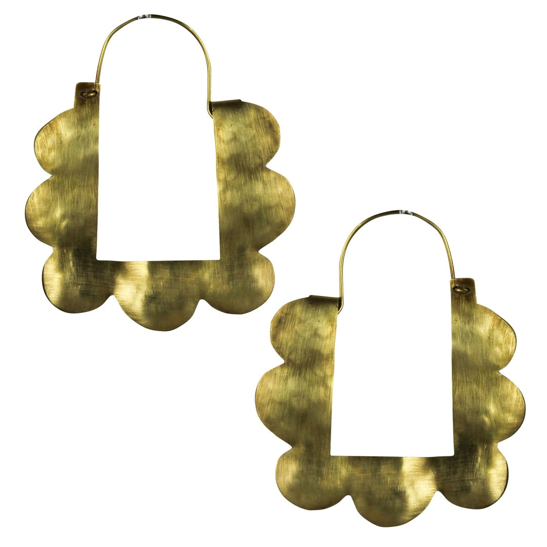 Alba Scalloped Earrings
