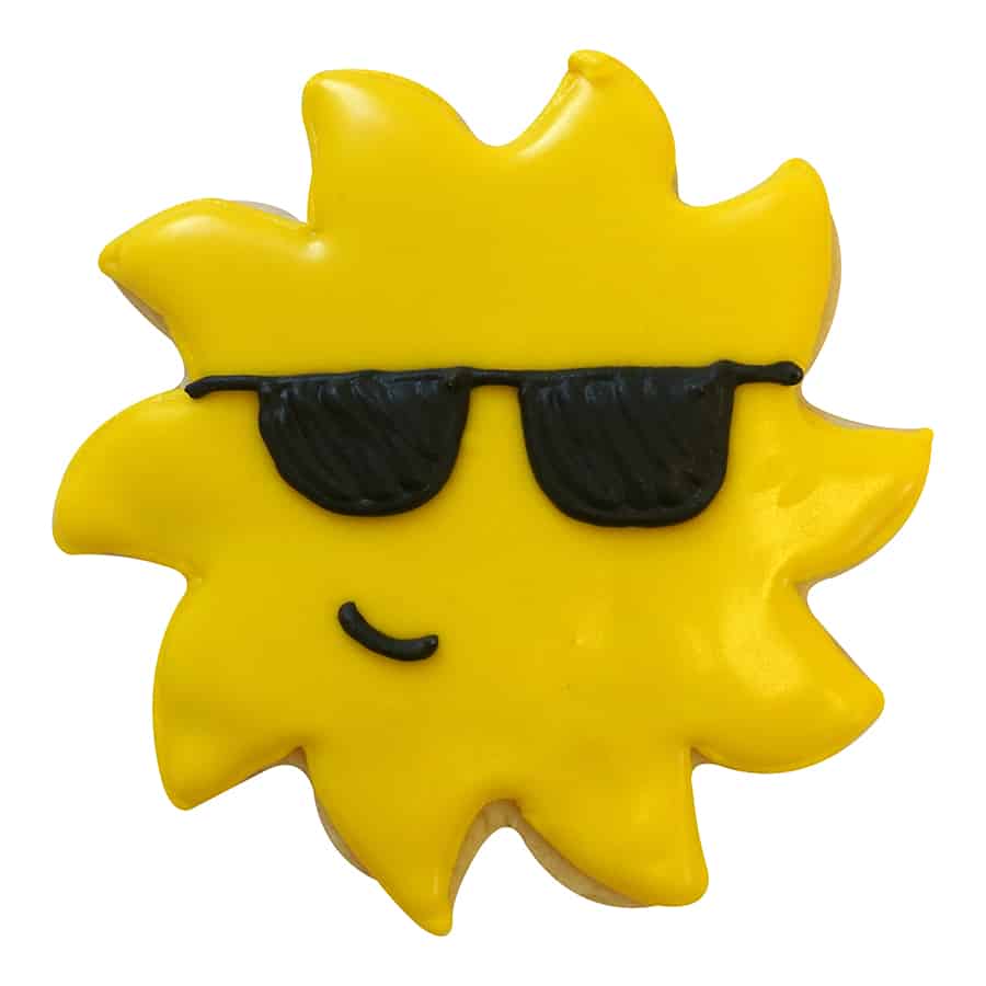Sun Cookie Cutter (3.5")