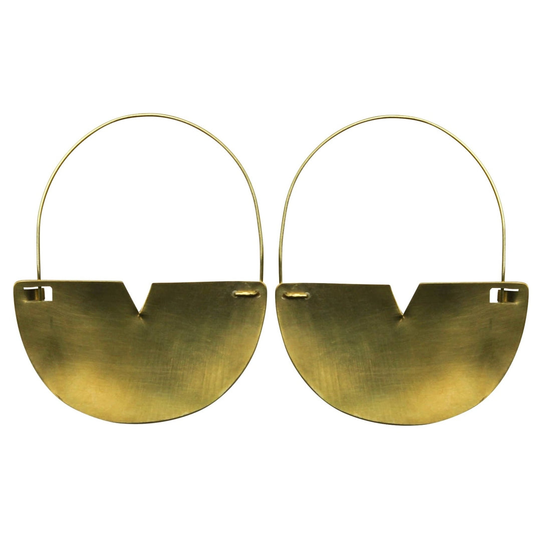 Half Circle Earrings