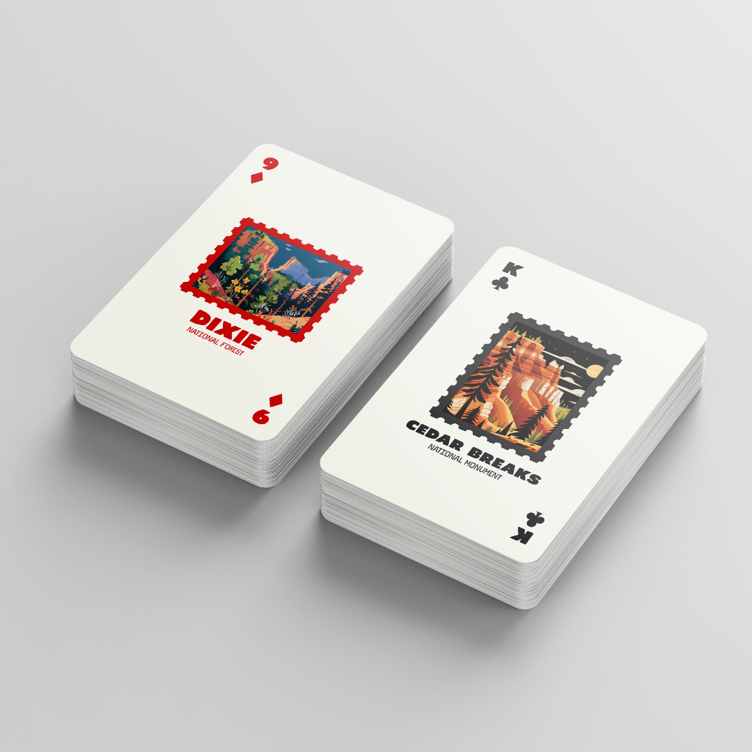 Utah Natural Wonders Playing Cards