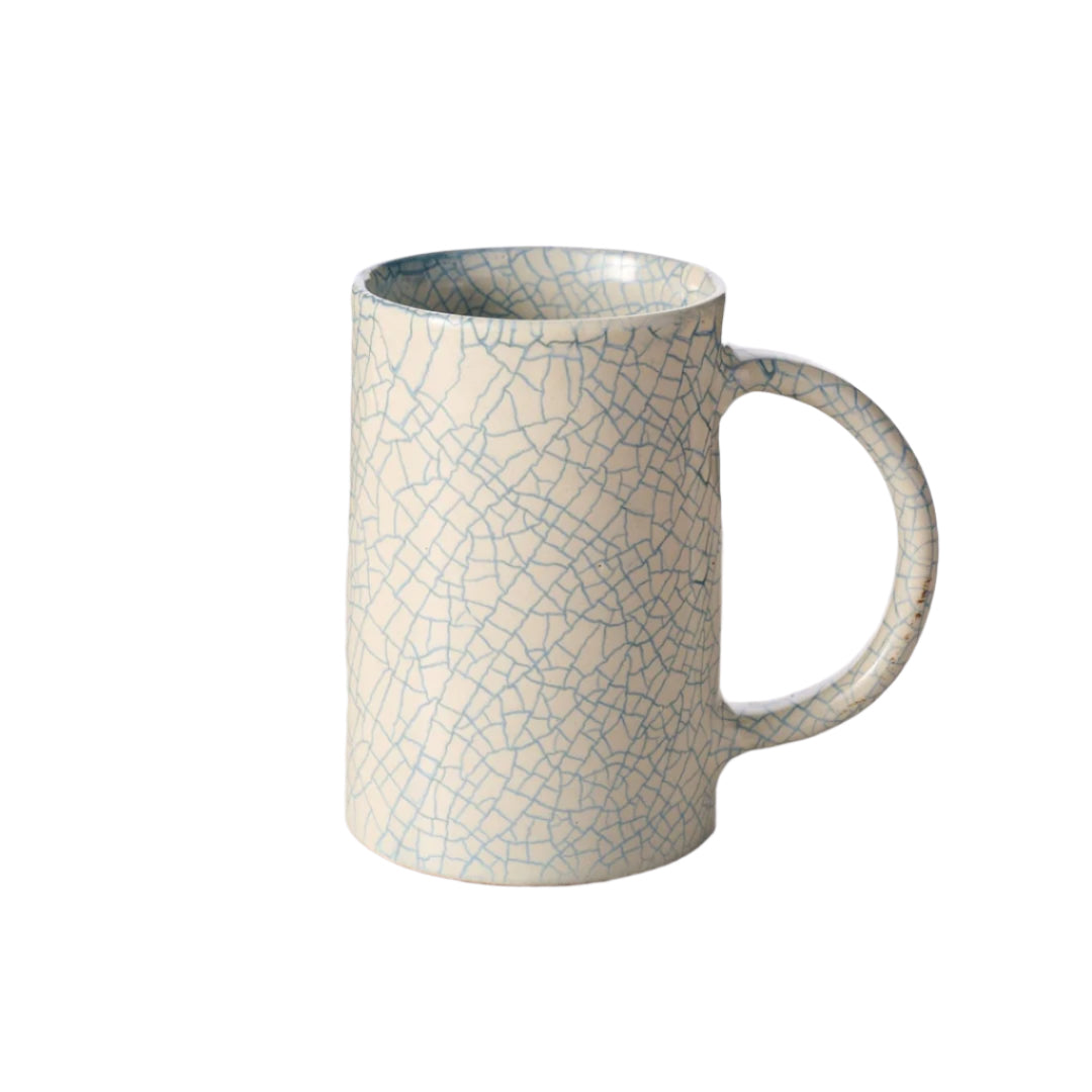 Ciya Blue Crackle Mug