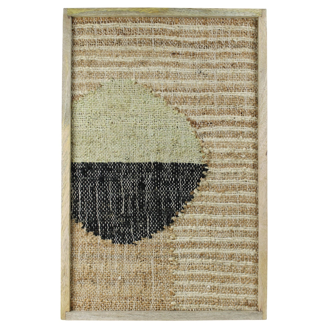 Mana Woven Wall Art, Off-center Circle