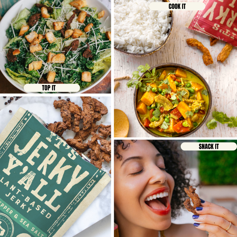 Jalapeño BBQ Plant Protein Jerky – Spicy