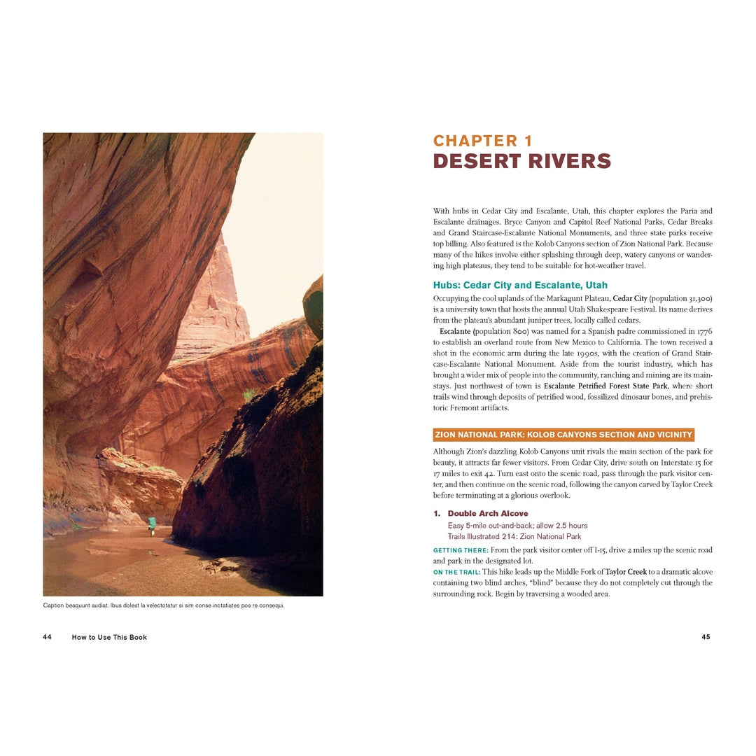 Hiking Southwest Canyon Country 4th Edition