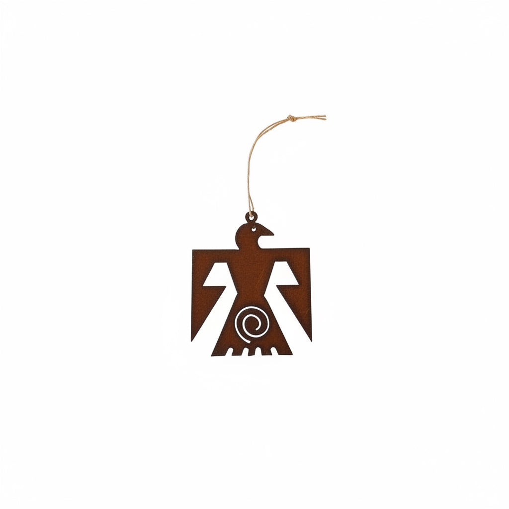 Thunderbird With Swirl Ornament