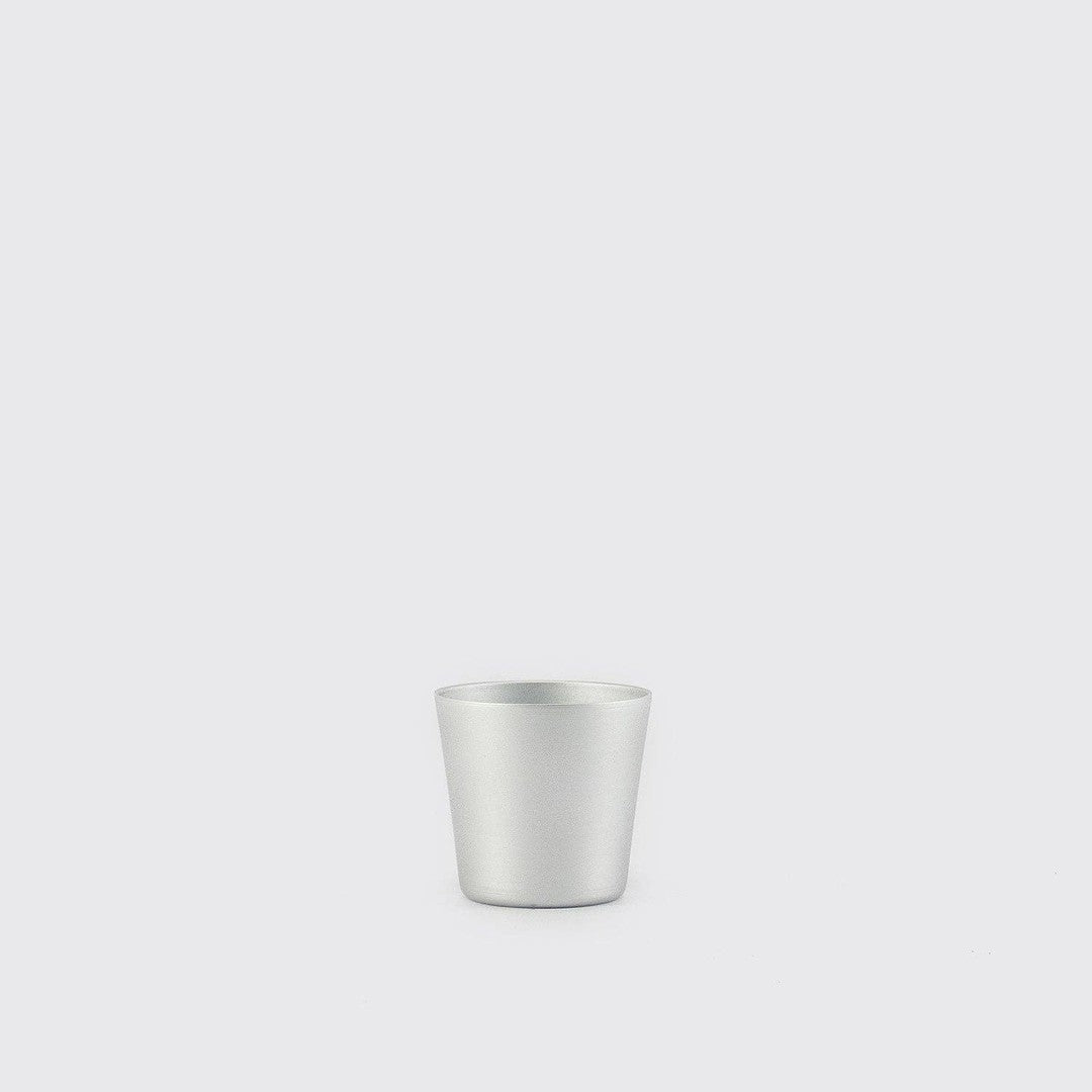 Silver Aluminum Shot Glass