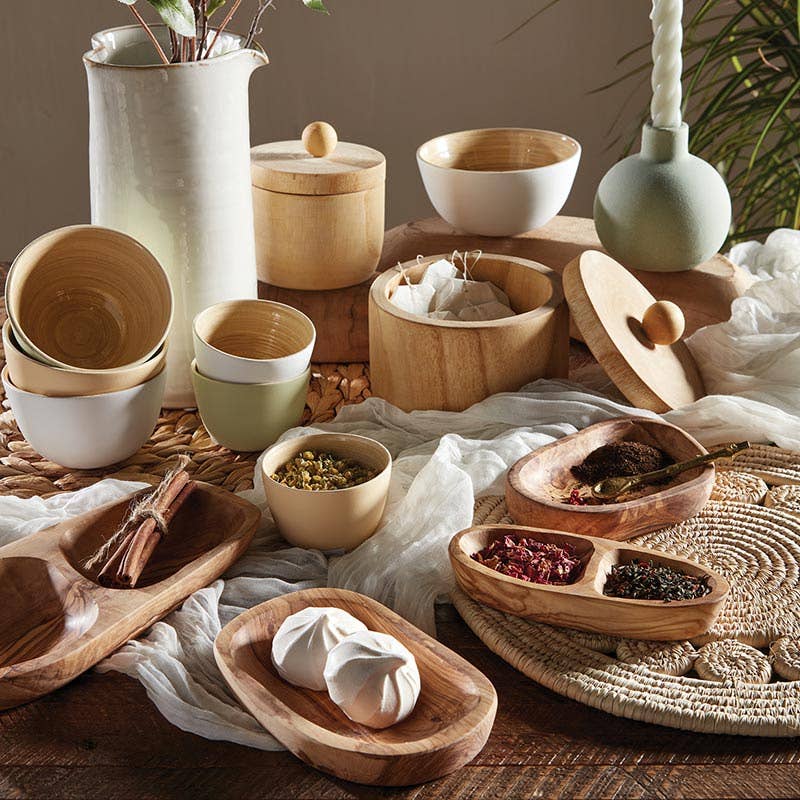 Wood Container - Set of 2
