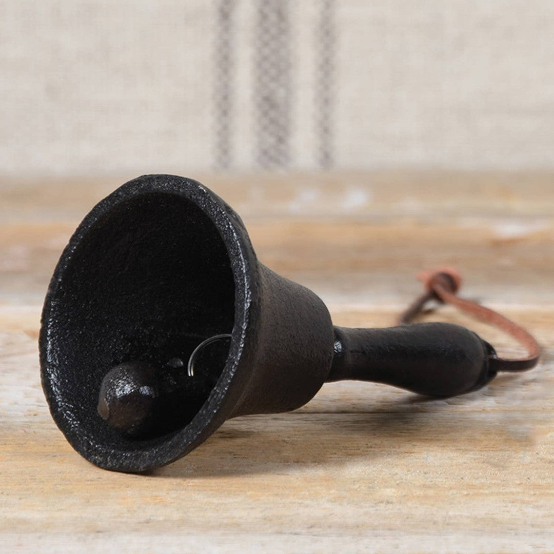 Dinner Bell - Cast Iron - Black