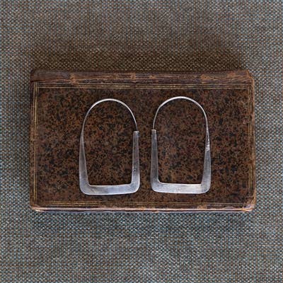 Arch Silver Earrings