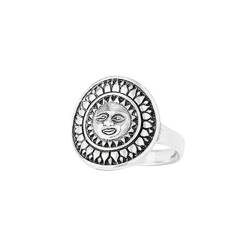 Powered By The Sun Sterling Silver Ring