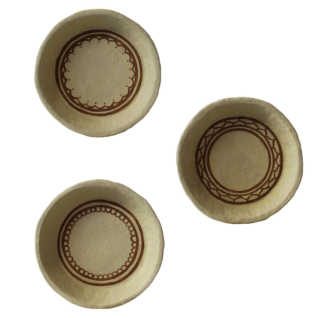 Paper Mache Bowl - Assorted