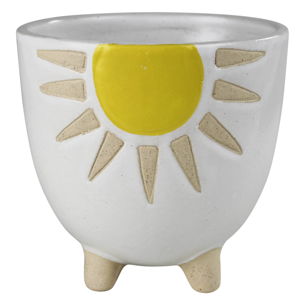 Ceramic Sun Cachepot