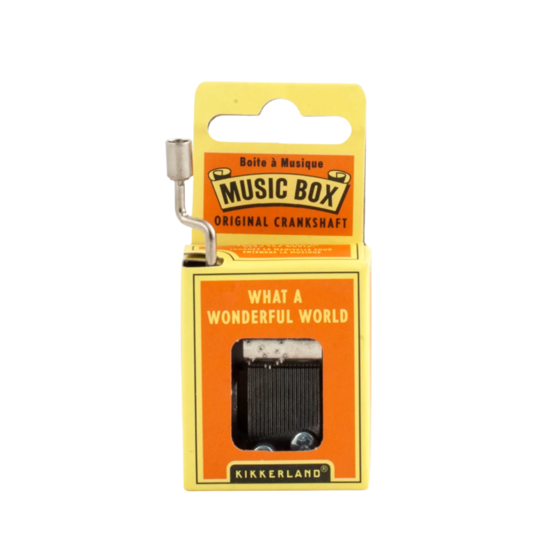 What a Wonderful Word Music Box