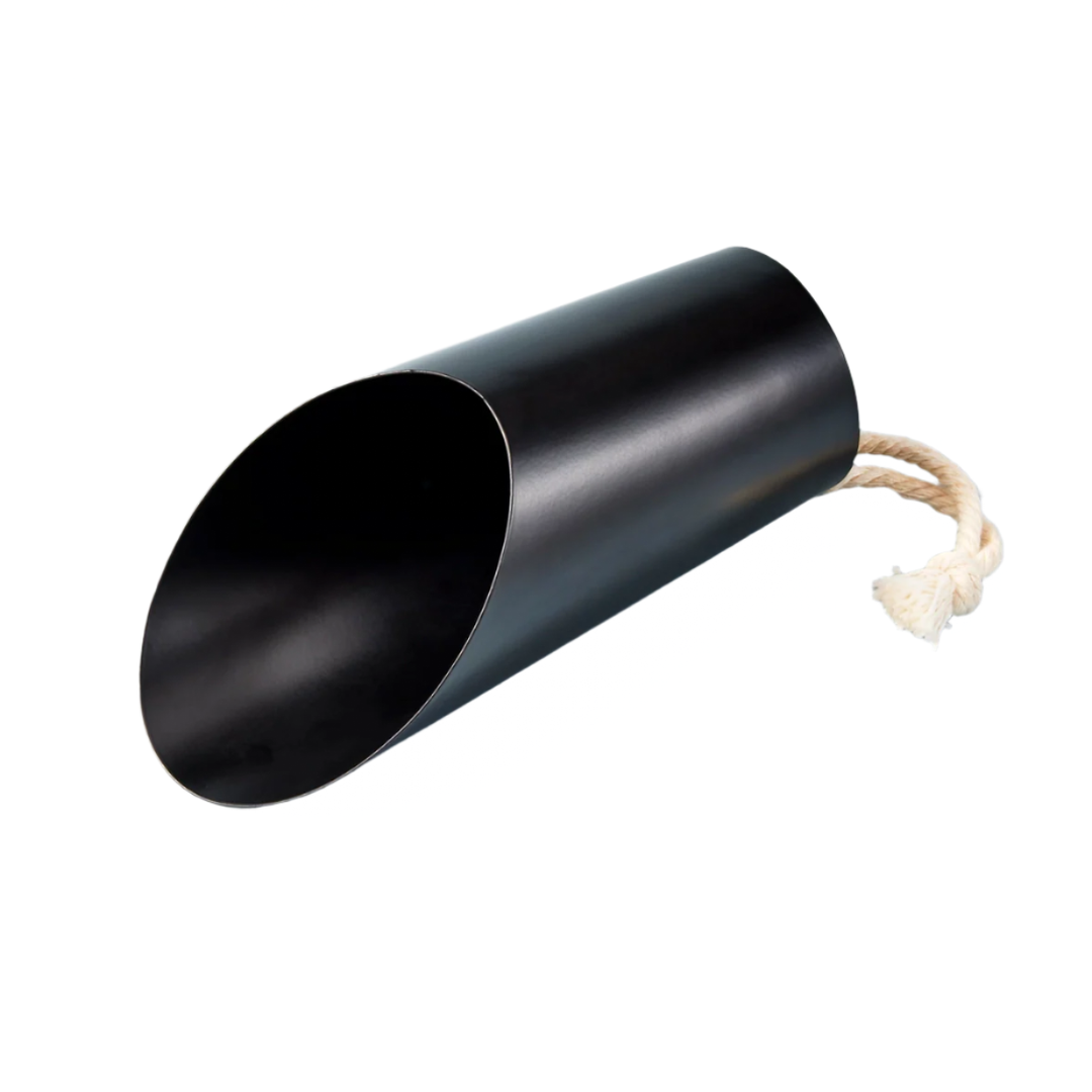 Matte Black Soil Scoop