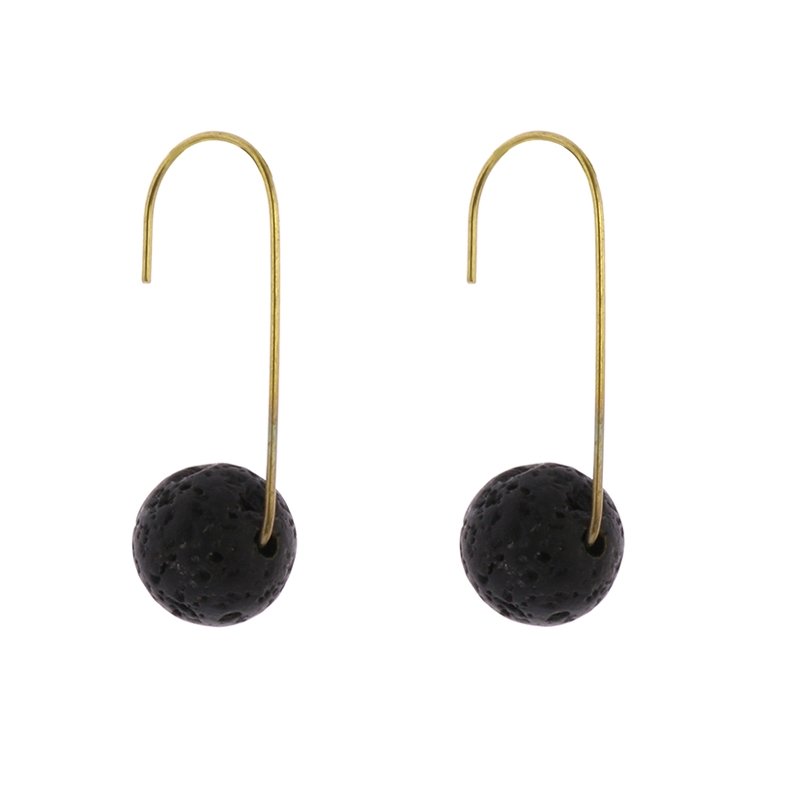 Lava Rock Earrings - Field Study