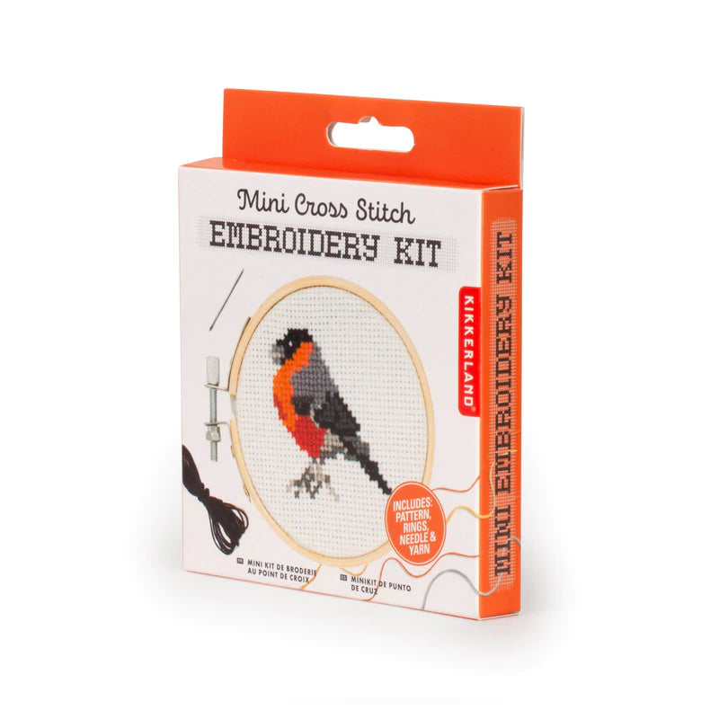 Bird Mini Cross Stitch Kit