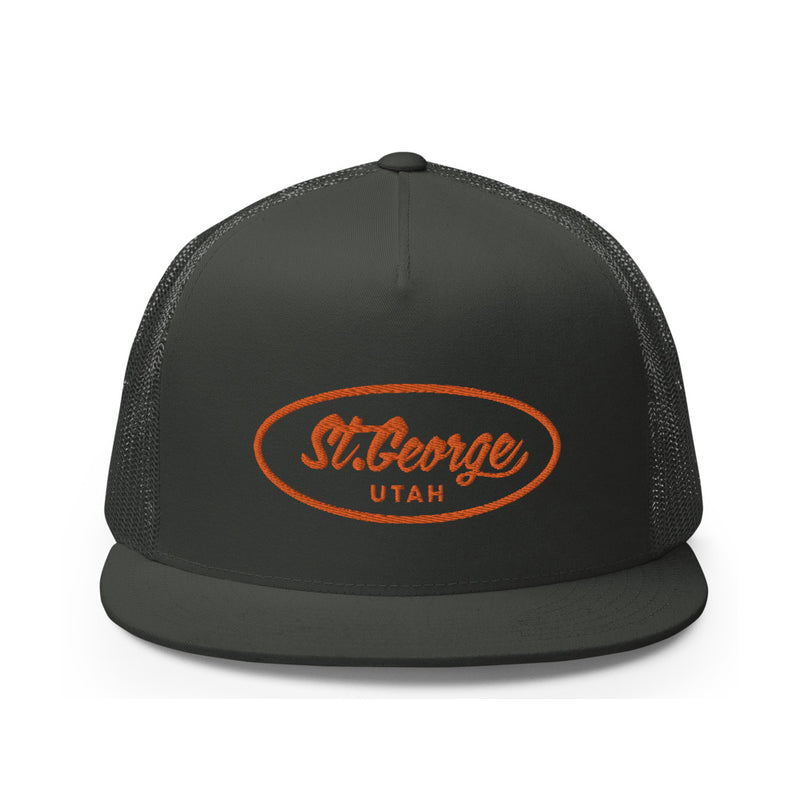 St. George Retro Script Trucker Hat