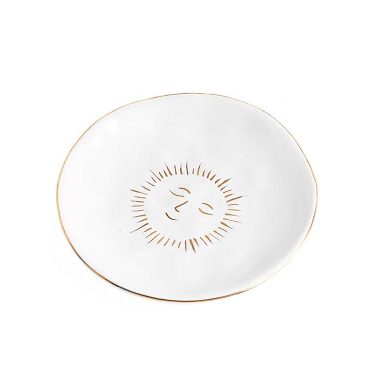 Sun Ceramic Plate