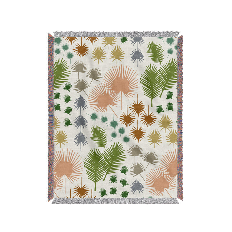 Palms Woven Blanket