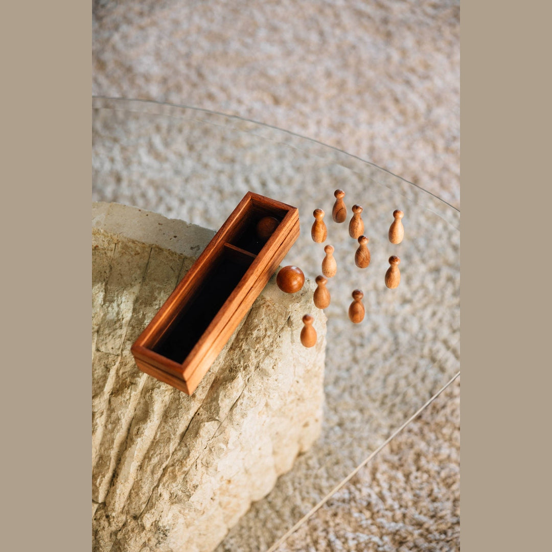 Handmade Tabletop Bowling