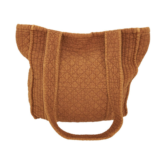 Soft Cotton Quilted Tote Bag