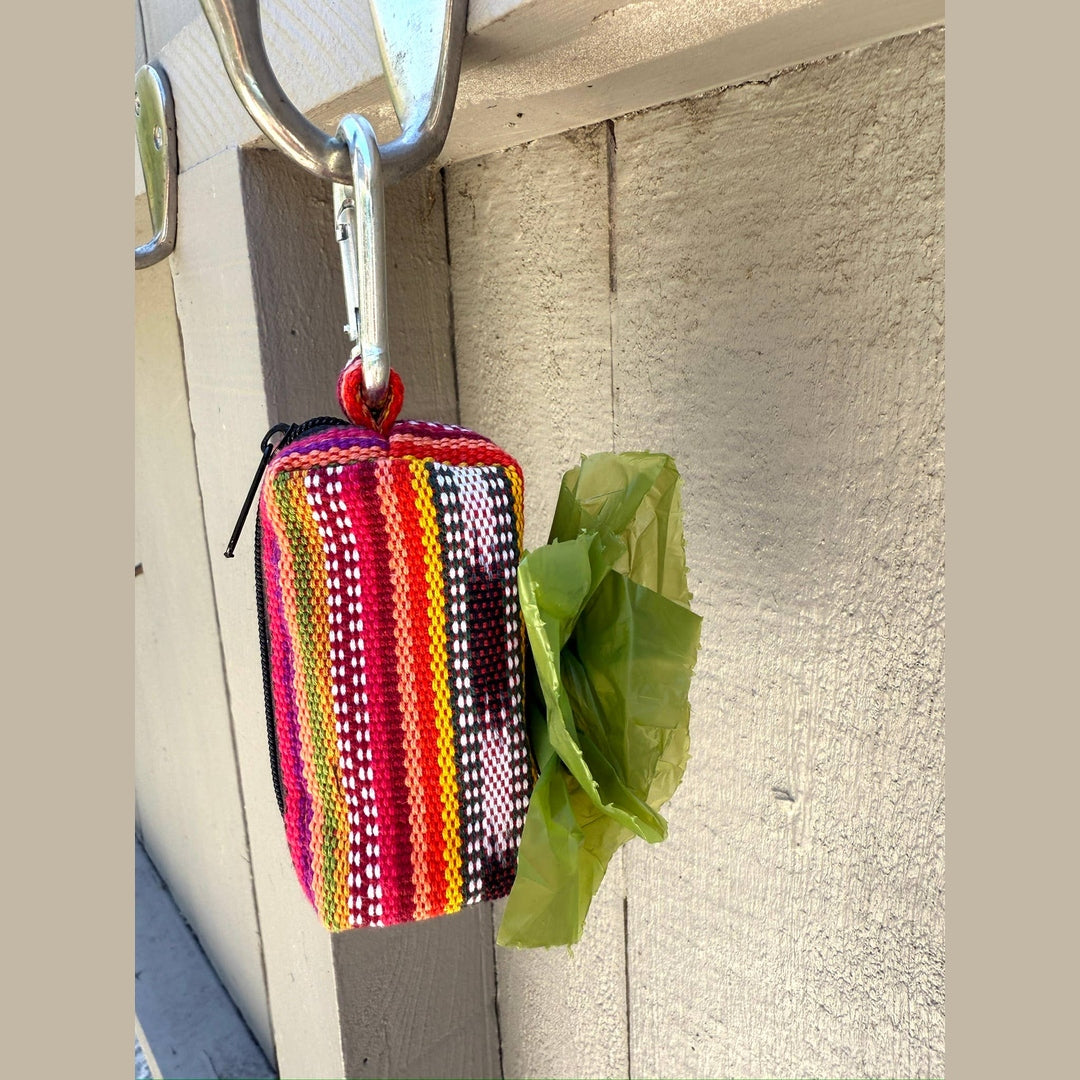 Summer Hat – Dog Poop Bag Holder, Clip-On & Handwoven