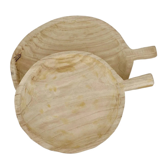 Paulownia Wood Tray with Handle