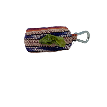 Esperanza – Dog Poop Bag Holder, Clip-On & Handwoven