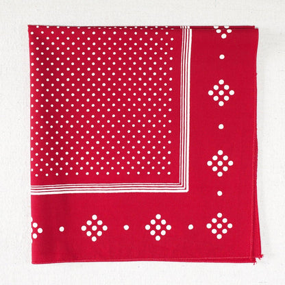 Red Polka Dot Bandana