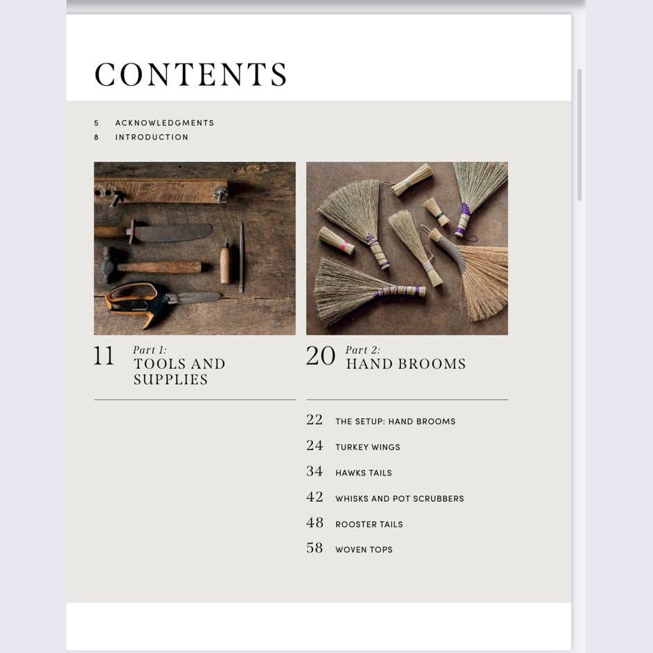 Handmade Broom Book