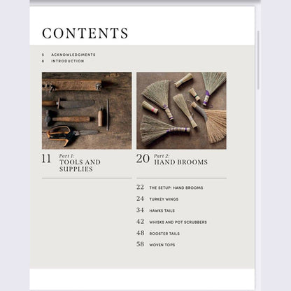 Handmade Broom Book
