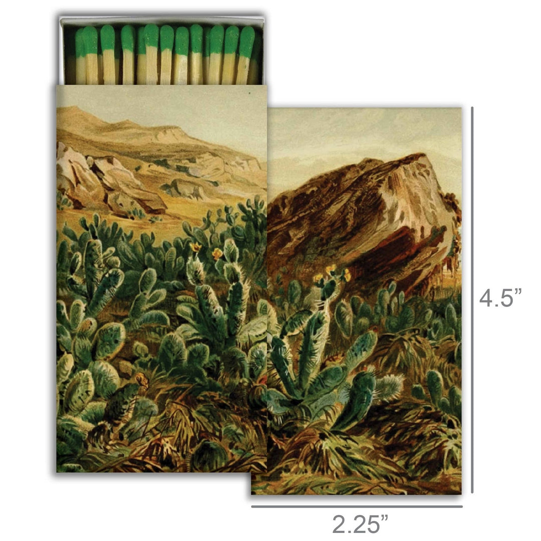 Matches - Prickly Pear Cactus