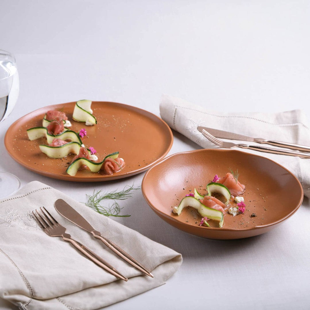 Bio Stoneware Terracotta Salad Bowl