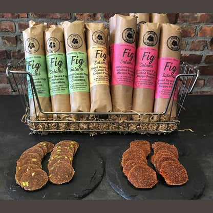 Fig Salami with Orange Zest
