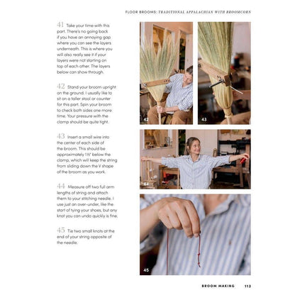 Handmade Broom Book