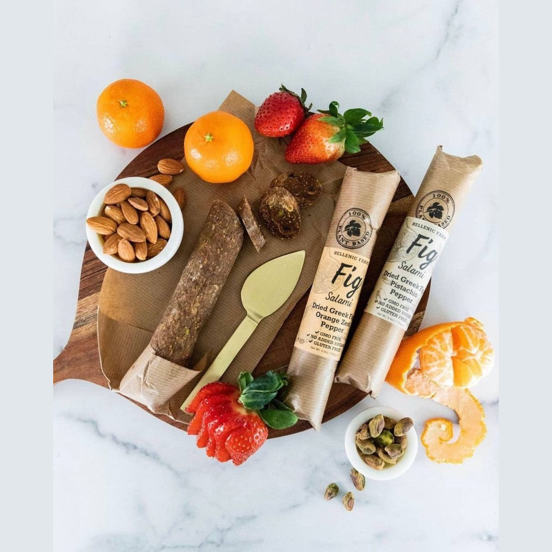 Fig Salami with Orange Zest