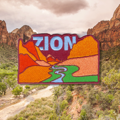 Zion National Park stick-on patch