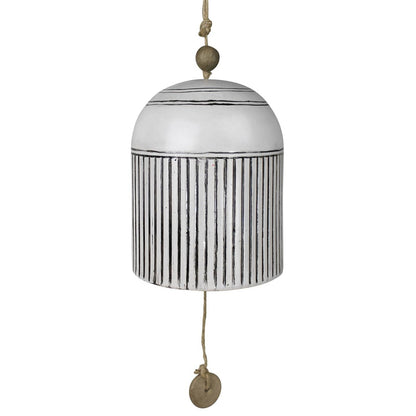 Striped Ceramic Bell