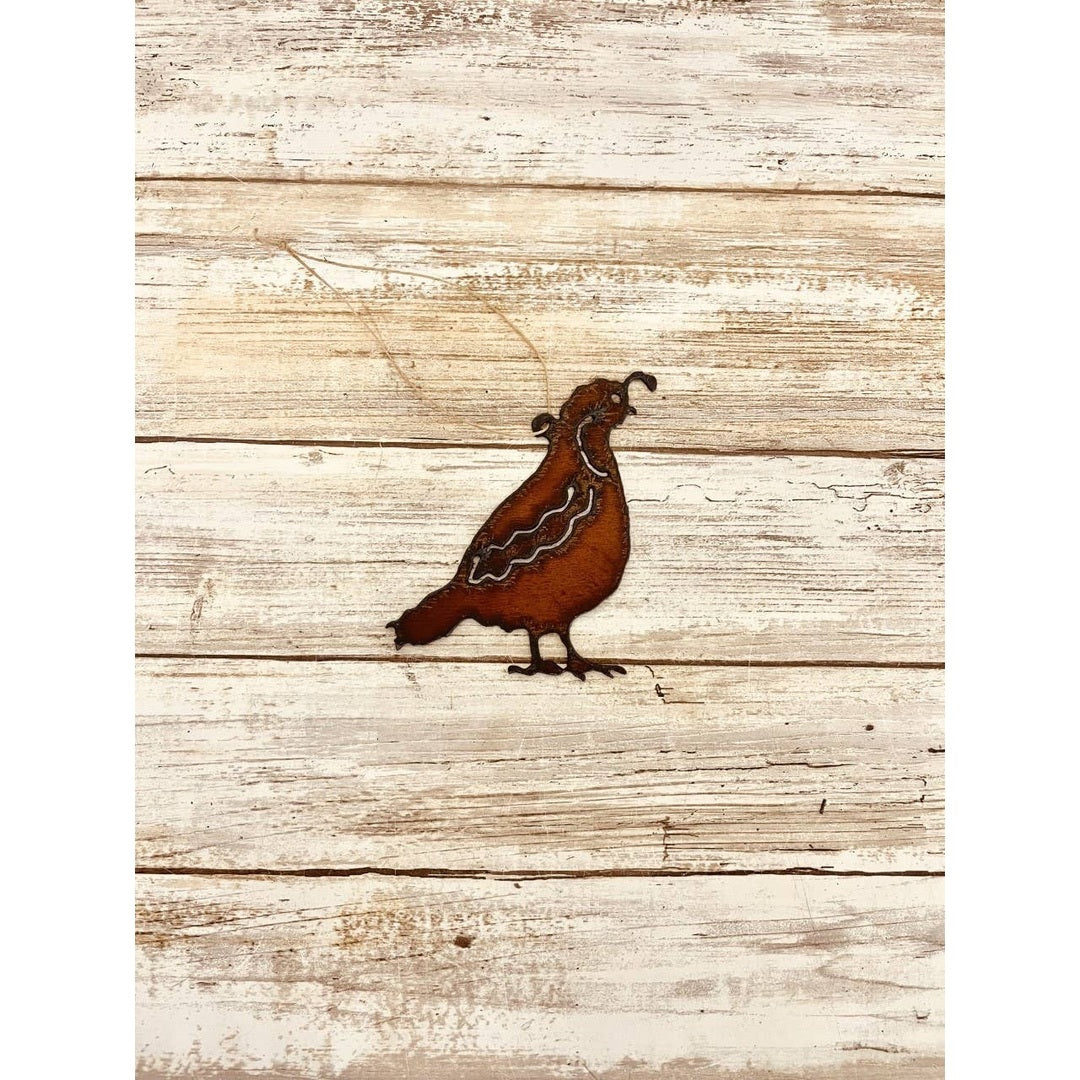 Quail Southwest Desert Ornament