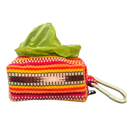 Summer Hat – Dog Poop Bag Holder, Clip-On & Handwoven