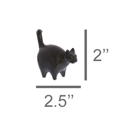 Botero Cast Iron Cat
