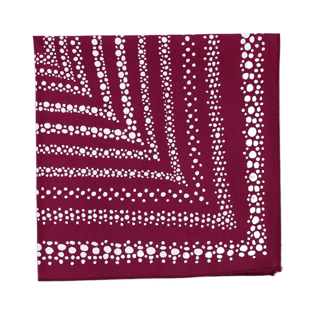 Pebble Bandana- Wine