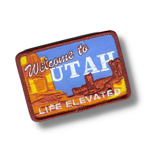 Welcome to Utah stick-on patch