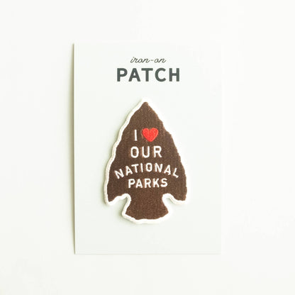 I Love Our National Parks Iron on Patch