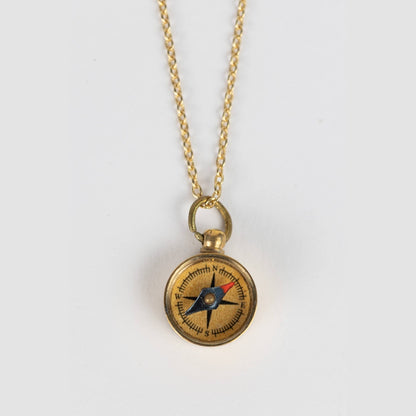 Find Your Way Compass Necklace