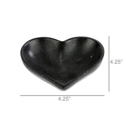Soapstone Heart Dish