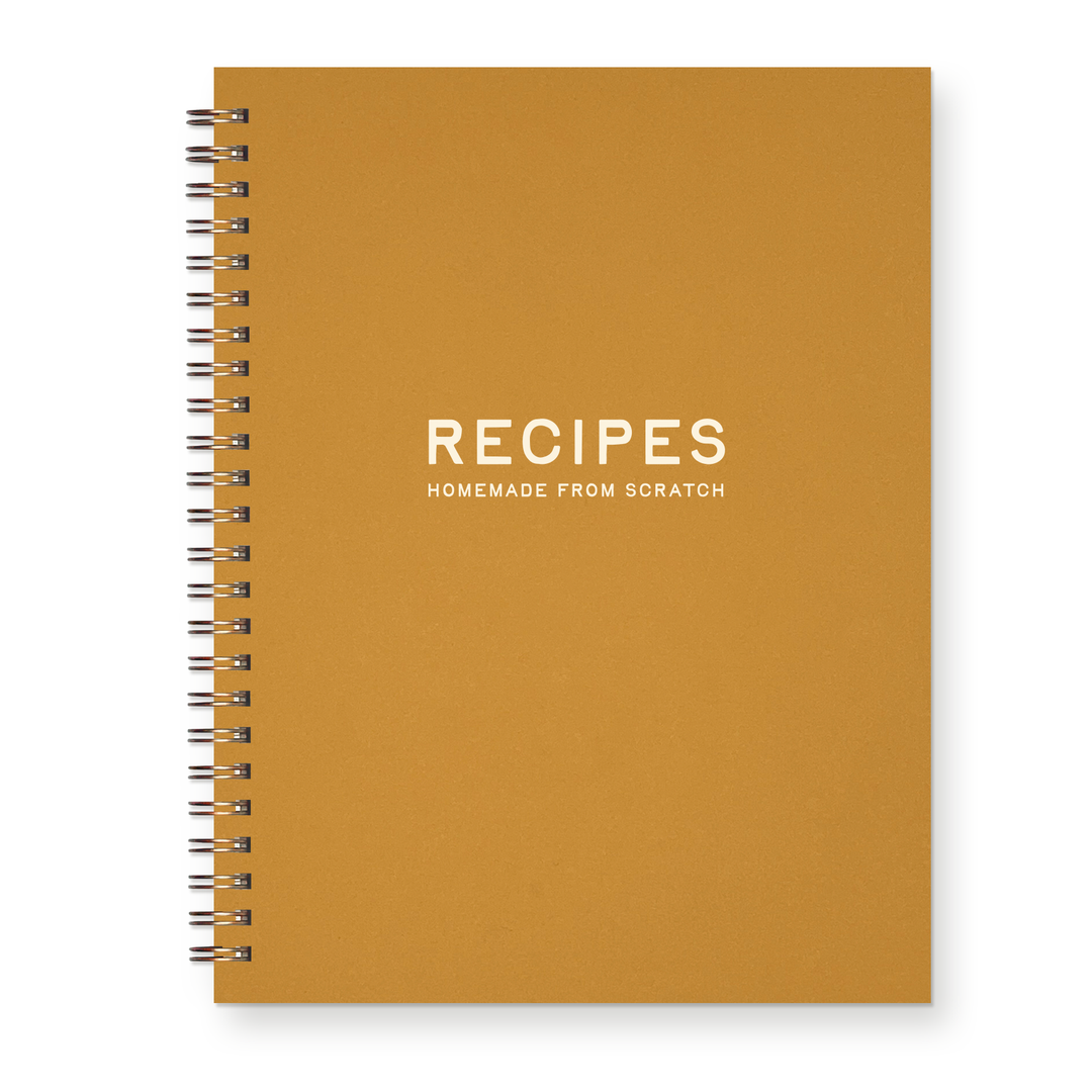 Standard Homemade From Scratch Recipe Book