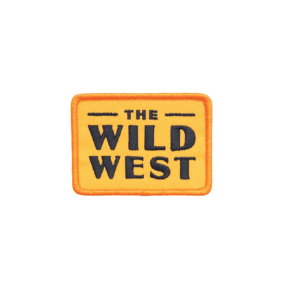 The Wild West Embroidered Iron on Patch