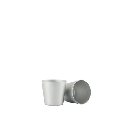Silver Aluminum Shot Glass